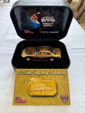 Nascar 50th Anniversary Black and Gold Collectible Box